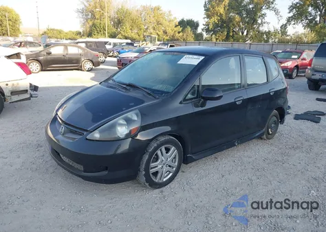 2007 Honda Fit Sport z USA, uszkodzony, nr VIN JHMGD38667S065817